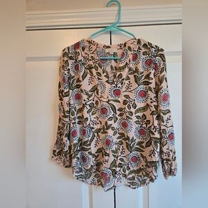 Loft Outlet Floral Blouse
